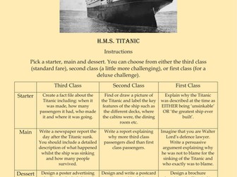 Titanic Takeaway Homework Project