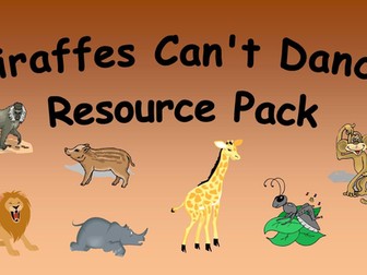Giraffes Can't Dance Resource Pack