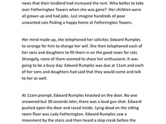 Maths Murder Mystery 13 - Made to Measure