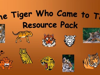 The Tiger Who Came to Tea Resource Pack