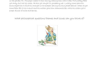 Peter Rabbit Debate Philosophy for Children 