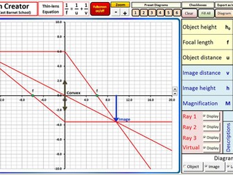 Ray diagram Creator (Full version)