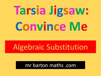 Tarsia Convince Me: Algebraic Substitution