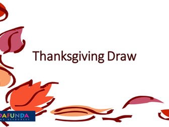 Thanksgiving Draw