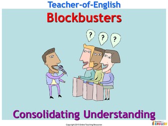 Blockbusters Plenary/Starter Activity  - PowerPoint presentation