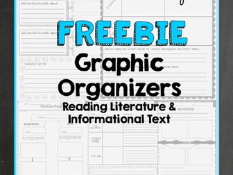FREEBIE: Common Core Graphic Organizers