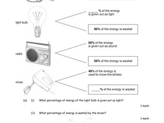 Energy Types - Questions and Answers