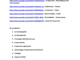 Italian A Level / Post 16. Il cinema italiano, e le tue preferenze.