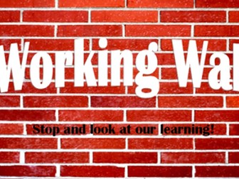 Working Wall Banner for any subject