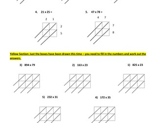 Napiers Bones Differentiated Worksheet