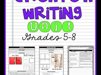 Create a Writing Unit: BUNDLE