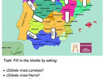 Listos 1.4.1 Where do you live?