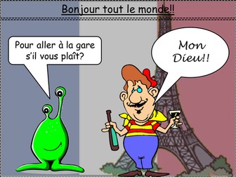 French: Directions in town