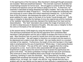 Havisham critical essay example picture