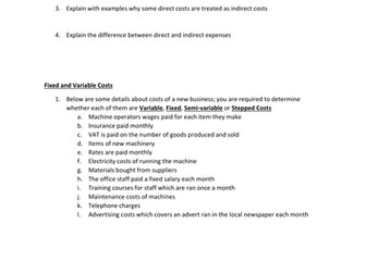 Accounting and Finance Questions Bank