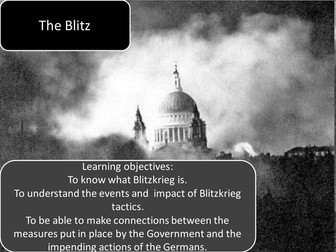 The Blitz- Interactive Powerpoint