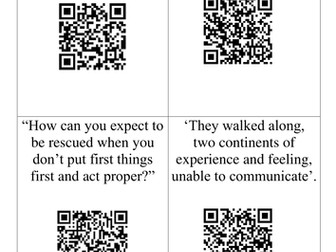 Lord of the Flies Treasure Hunt using QR codes