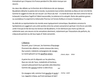 Les fleurs du Mal, Beaudelaire 