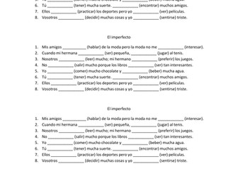 The Imperfect / El imperfecto (Spanish)