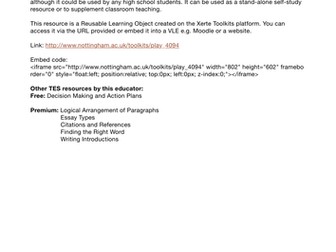 Compare and Contrast Essays