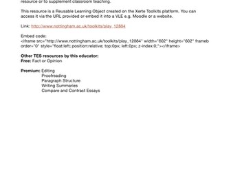 Skimming and Scanning