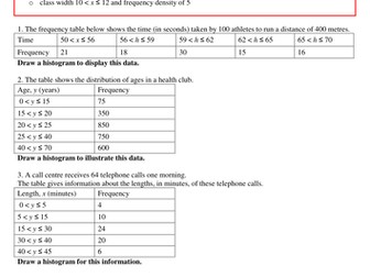 Worksheets for Grade 11