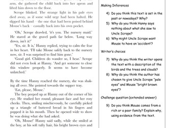 Reading Comprehension Year 5 Year 6