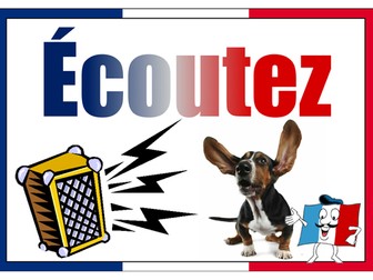 French Classroom Language Wall Displays