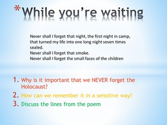 Teaching the Holocaust