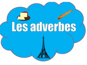 French Adverbs Wall Display