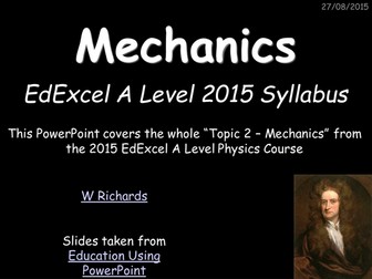 EdExcel A Level Physics 2015 Topic 2 - Mechanics