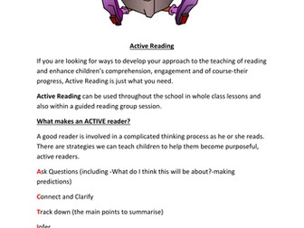 Active Reading-Comprehension or Guided Reading Activities