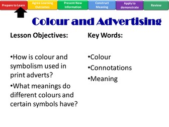 Non Fiction Colour Symbolism Advertisements