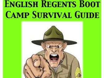 New York State English Regents Boot Camp Survival Guide