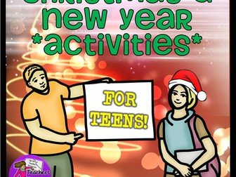 Christmas and New Year's Activities for tutor time!