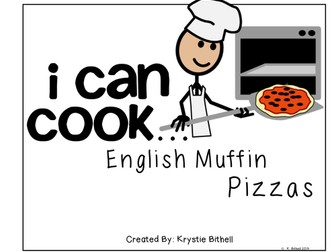 Visual Recipe: Pizza Special Education SymbolStix Editable