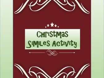 Christmas Similes Activity
