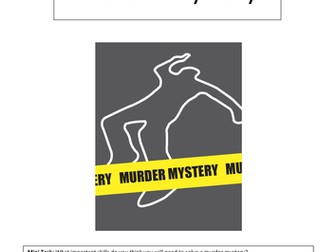 Year 9 Murder Mystery: Language Focus