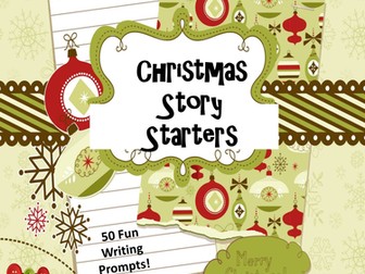Christmas Story Starters