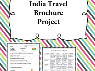 India Travel Brochure Project