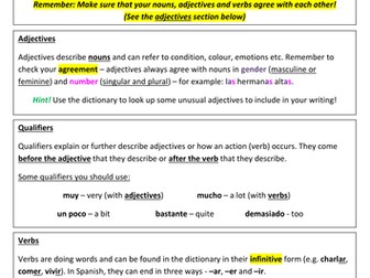 *UPDATED* KS3/KS4 Spanish Independent Learning Guide