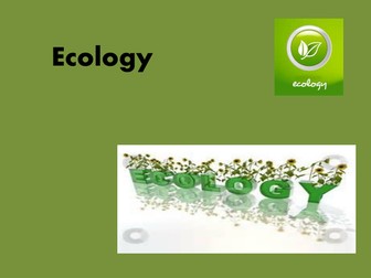 Introduction to ecology