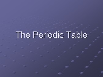 History of the periodic table