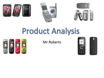 Product Analysis KS3 lesson kit 