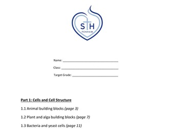 AQA Additional B2 Workbook Part 1 Cells and Organ Systems