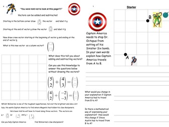 (Superhero) Introduction to vectors