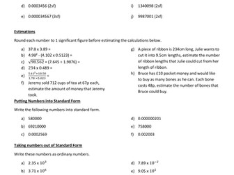 Number revision