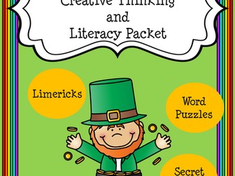 St. Patrick's Day Creative Thinking Packet