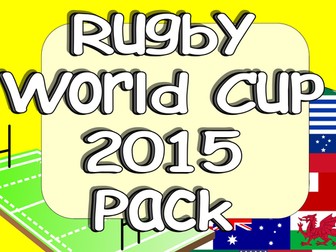 33% OFF! Rugby World Cup 2015 Cross-Curricula Learning Pack - 35 Activities Plus Bonus Lessons