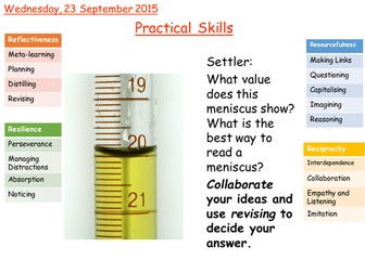 AQA AS (New Spec) Chemistry - Uncertainties and Practical Skills